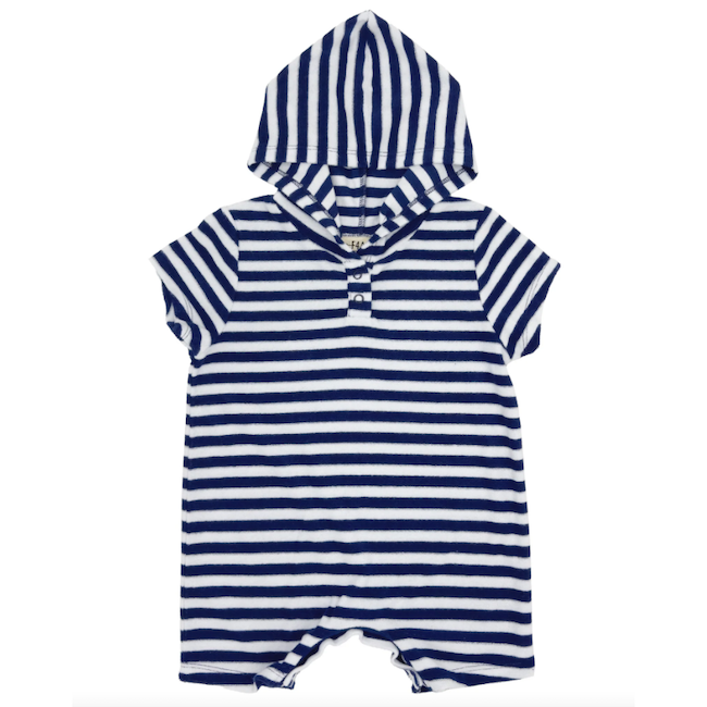 Finn Baby Hooded Romper