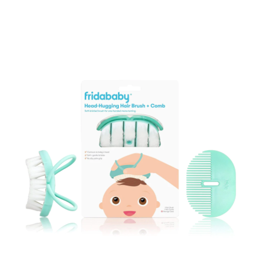 Baby Head - Hugging Hairbrush And Styling Comb