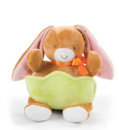 Bunny With Pocket Basket