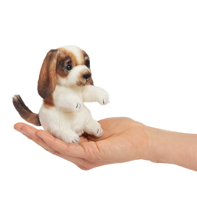 Mini Dog Finger Puppet