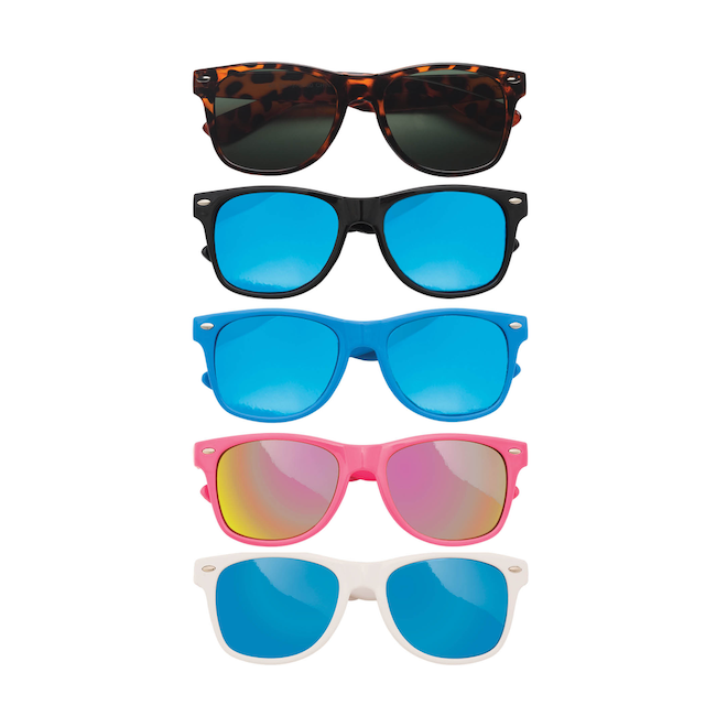 Kit Retro Mirrored Sunglasses