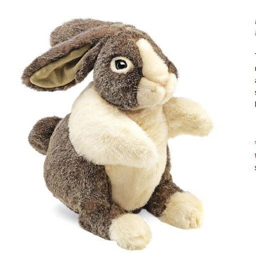 Dutch Rabbit Puppet