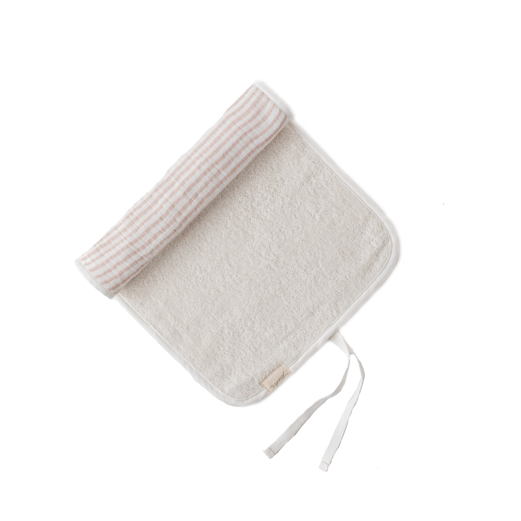 Striped Burp Cloth In Stripes Away