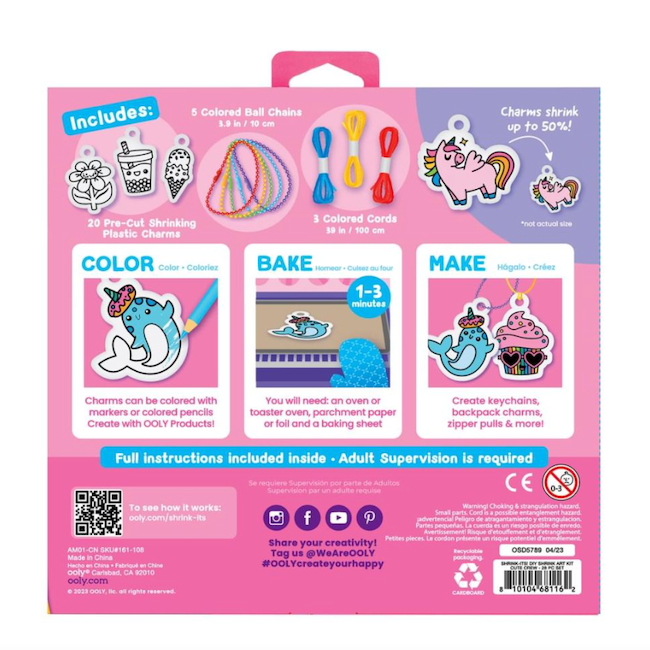 Shrink-its! DIY Shrink Art Kit - Cute Crew