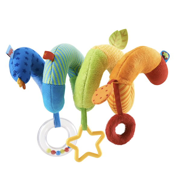 Rainbow Activity Spiral Stroller Toy