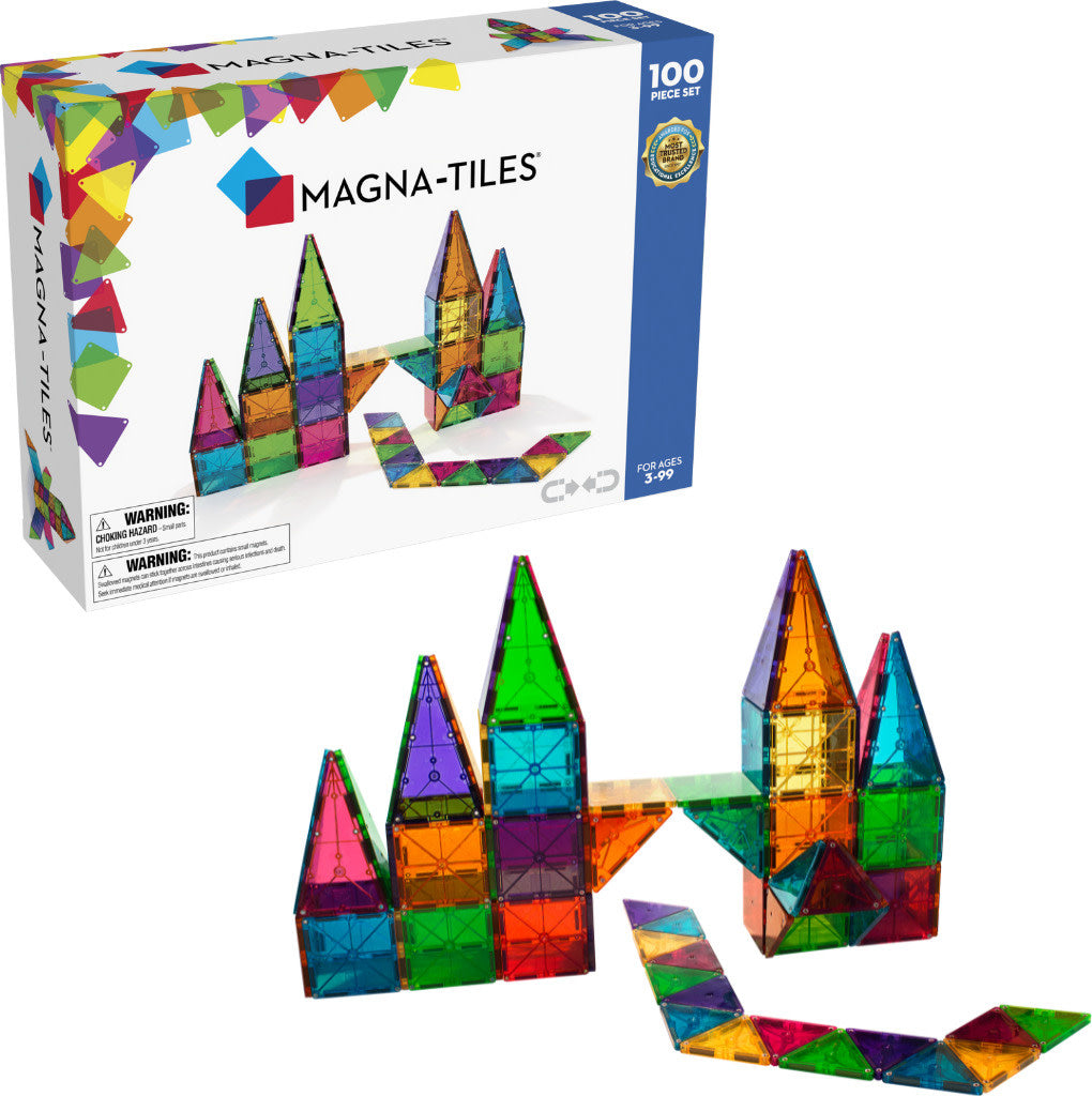 Clear Colors 100 Piece Set