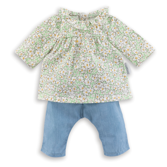 Blouse & Pant Set - 14" Doll