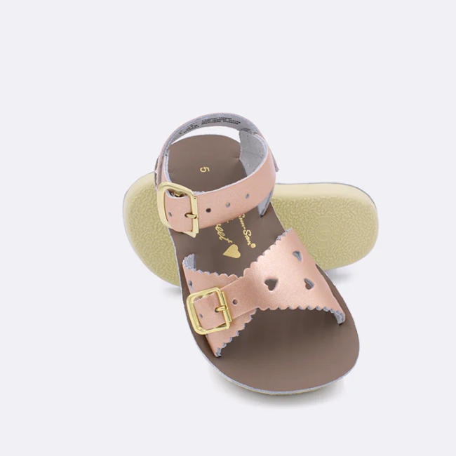 Salt Water Sweetheart Sandals - Metallic