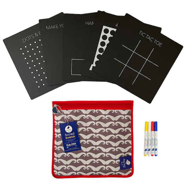 Bored Board Set With Ziper Pouch - Fun Games