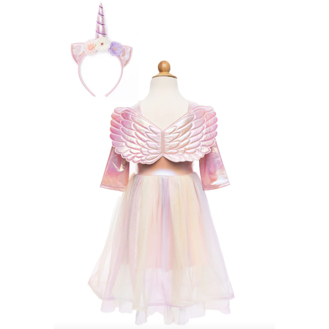 Alicorn Dress with Wings & Headband