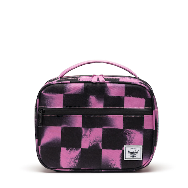 Pop Quiz Lunch Box Little Herschel - Stencil Checker Opera Mauve