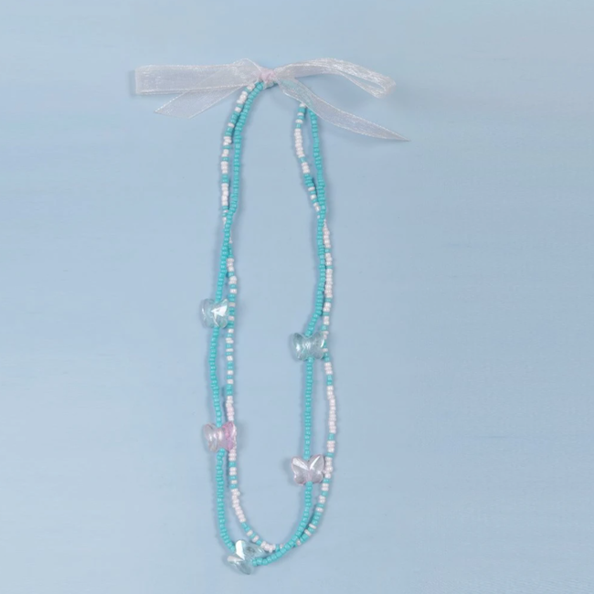 Pretty Shy Butterfly Necklace