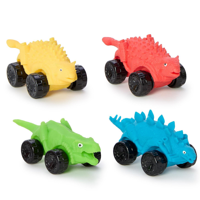Dino Rollers - Stretch and Mold Dinosaur Car