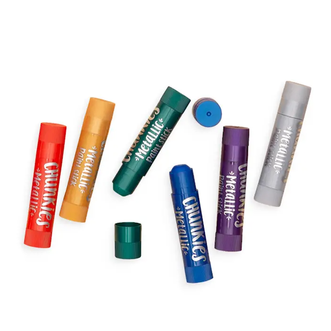 Chunkies Paint Sticks - Metallic - Set of 6