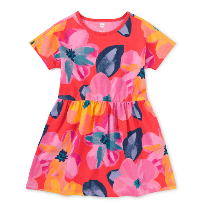 "Color: Large Tropical Floral","Size: 4"
