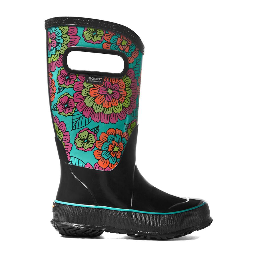 Bogs Rain Boot Pansies