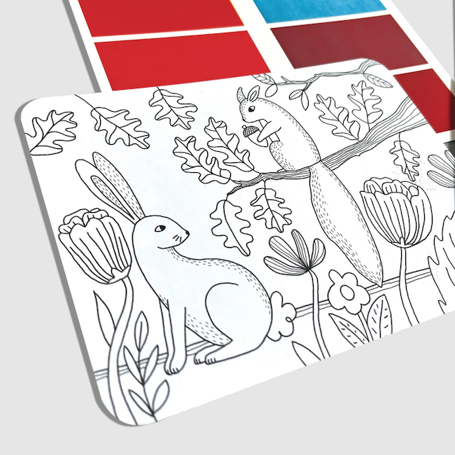 Scenic Hues D.I.Y. Watercolor Art Kit - Forest Adventure