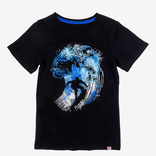 Graphic Short Sleeve Tee - Catching Waves