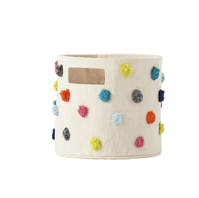 Pom Pom Basket