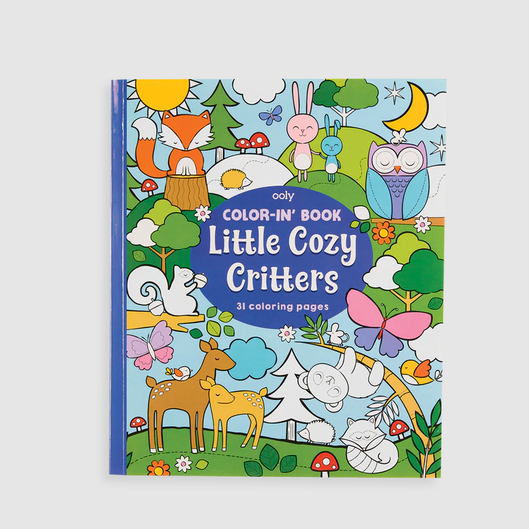 Little Cozy Critters Coloring Book