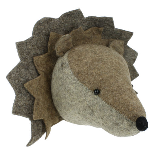 Hedgehog Head Wall Decor