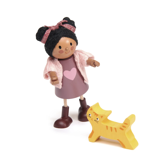 Ayana And Her Cat