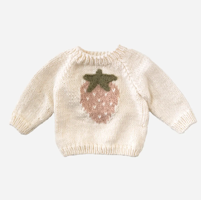 Strawberry Pullover Sweater