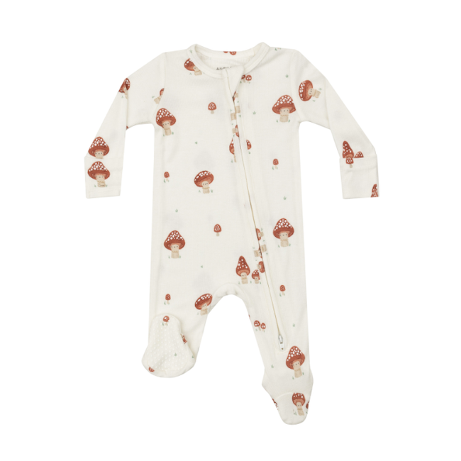 Mushrooms - 2 Way Zipper Footie
