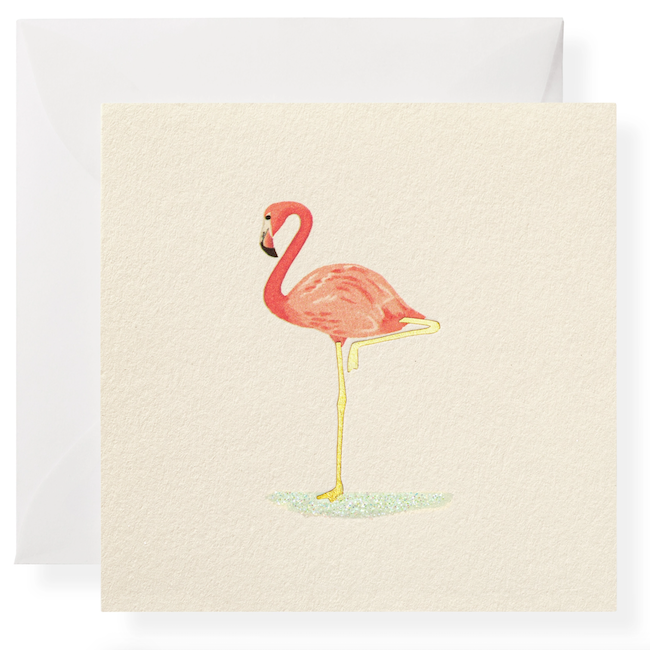 Beach Flamingo Gift Enclosure