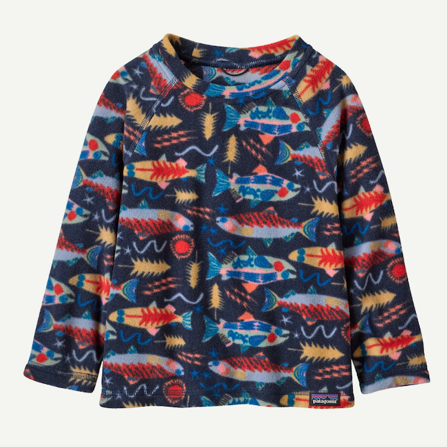 Baby Micro D Fleece Crew Pullover