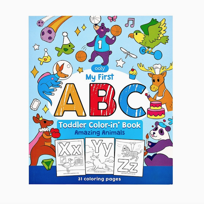 ABC: Amazing Animals Toddler Color - In' Book