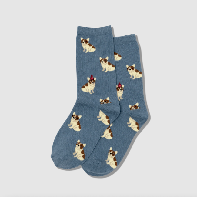 Birthday Frenchie Crew Socks