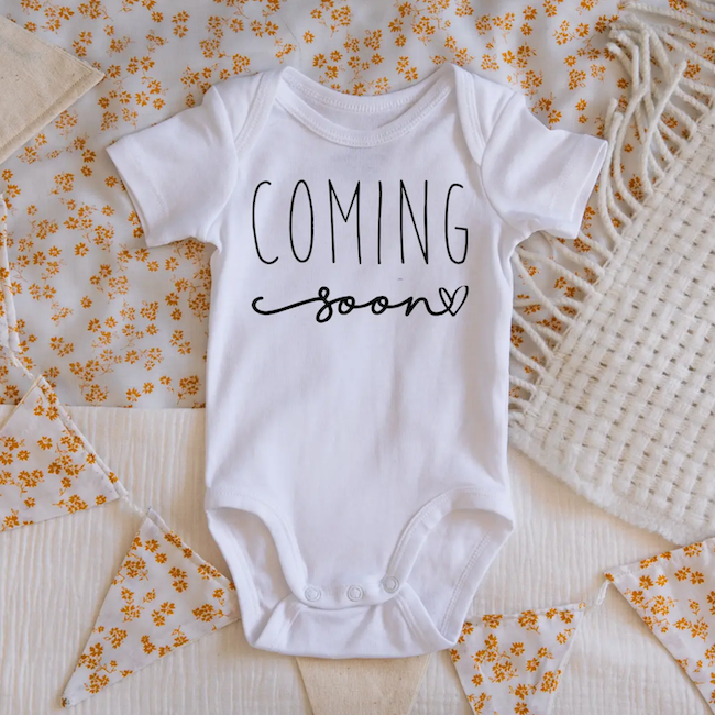Pregnancy Announcement Onesie