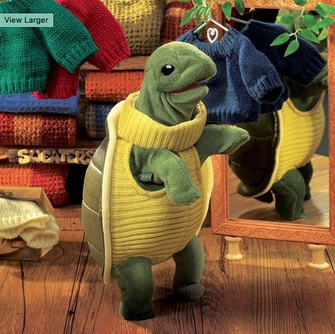 Turtleneck Turtle Puppet