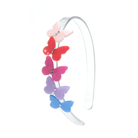 Butterflies Satin Shades Headband