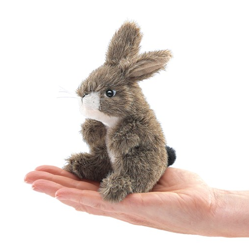 Mini Jack Rabbit Finger Puppet