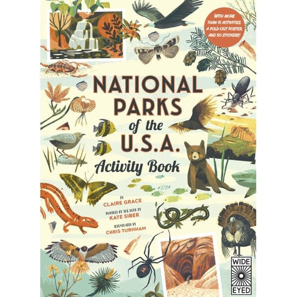 National Parks Of The Usa Activity Book