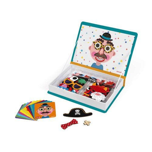 Boy's Crazy Faces Magneti Book