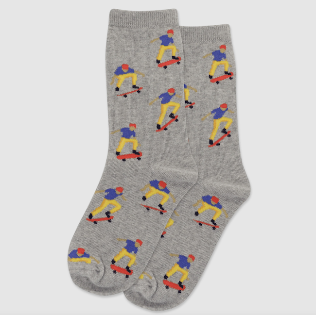 Skateboarder Crew Socks