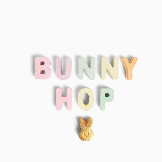 Easter Bunny Hop Handmade Sidewalk Chalk