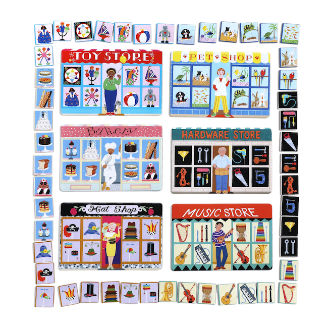 Main Street Little Bingo Game