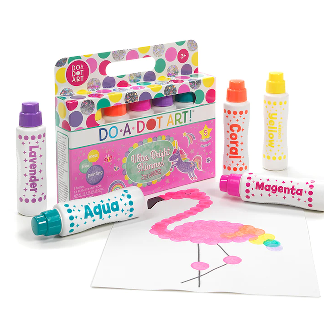 Ultra Bright Shimmers 5 Pack Dot Markers