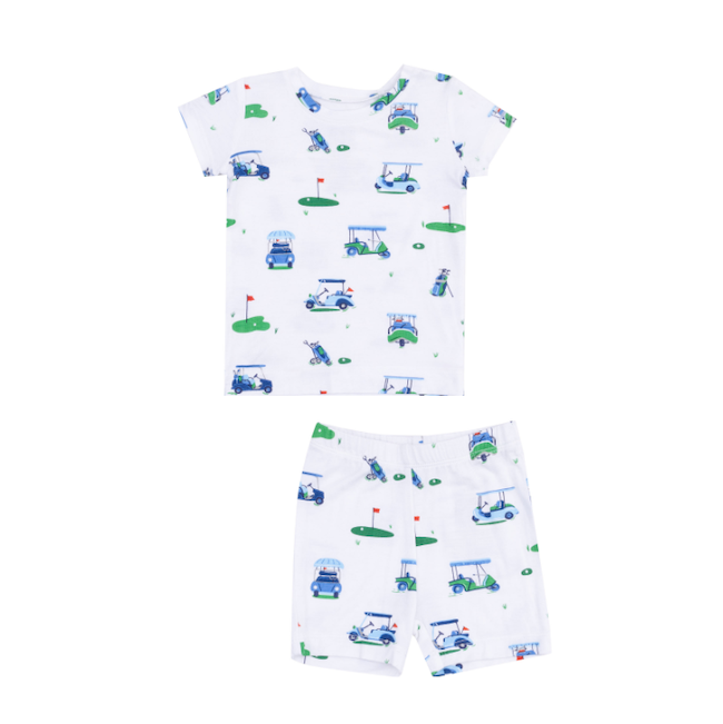 "Color: Vintage Golf Carts Blue","Size: 7-8Y"