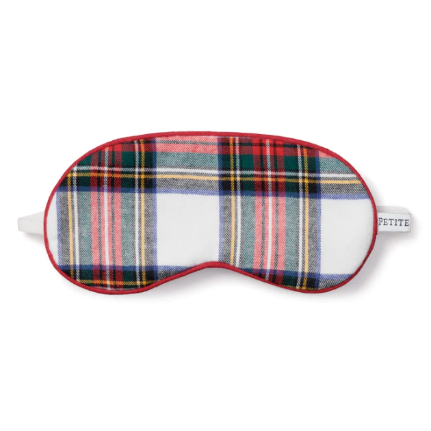Children's Balmoral Tartan Traditional Sleep Mask