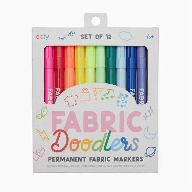 FABRIC DOODLERS MARKERS - SET OF 12