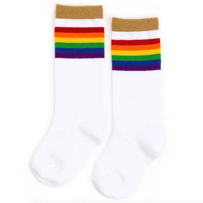 Lucky Stripe Knee High  Socks