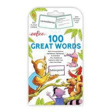 100 Great Words Flash Cards