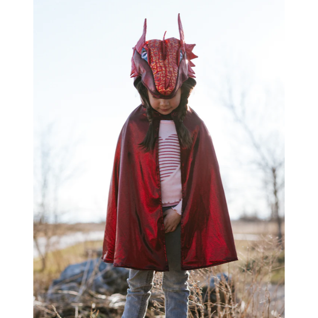 Ruby The Metallic Dragon Cape