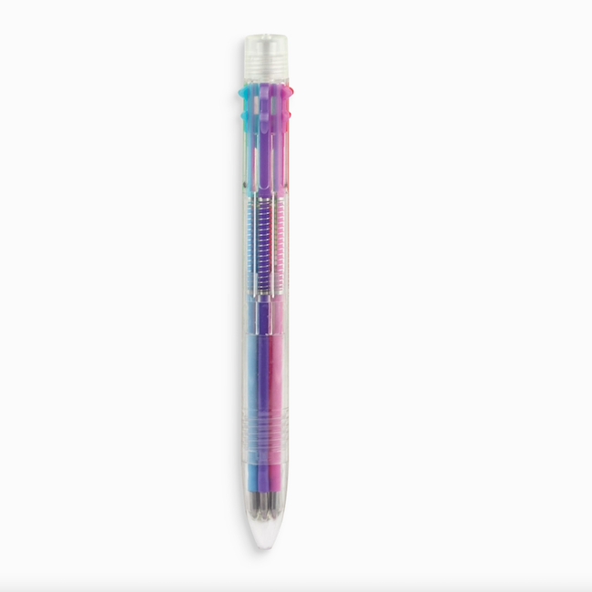 Six Click Colored Gel Pen - Classic (1 Pack) - +6 years