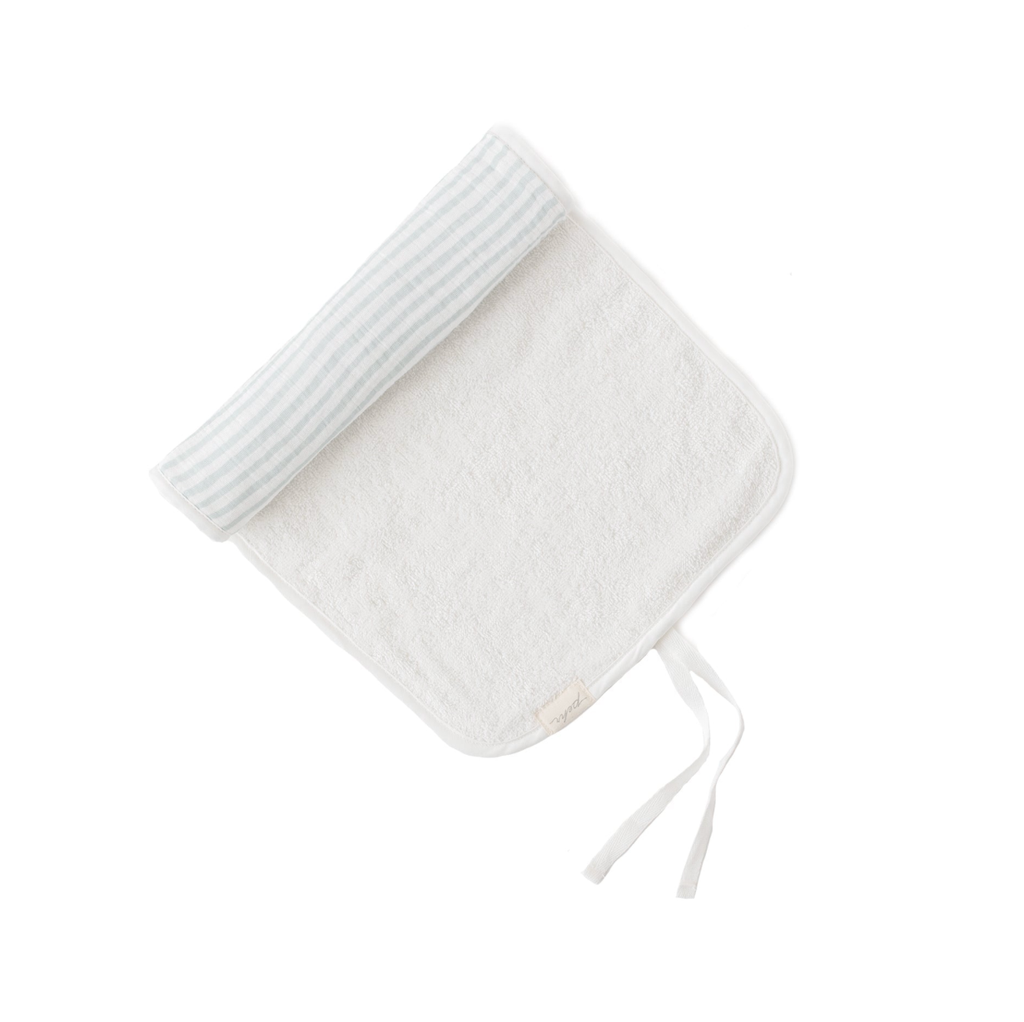 Striped Burp Cloth In Stripes Away